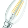 Ampoule LED flamme Ledvance - claire - 4 W / 40 W - culot E14