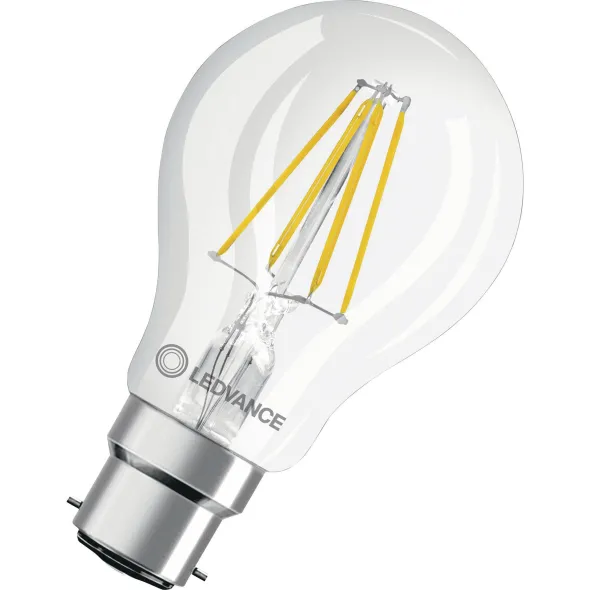 Ampoule LED standard Ledvance - claire - 6,5 W = 60 W - culot B22d