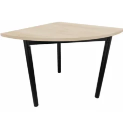 Angle de liaison Compo 90° - 80 x 80 cm - piétement époxy - plateau mélaminé