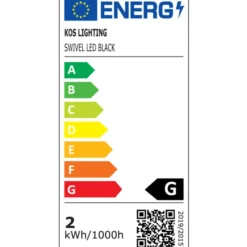 Applique murale LED Liseuse rotule - sans abat jour - 1,6 W