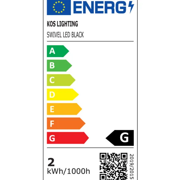 Applique murale LED Liseuse rotule - sans abat jour - 1,6 W