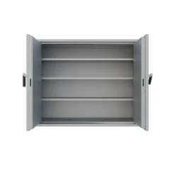 Armoire forte basse Enigma - 2 portes - 481 litres - serrure à clé et combinaison mécanique 3 compteurs