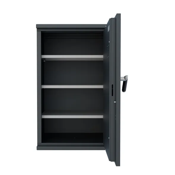 Armoire forte basse Enigma - 1 porte - 242 litres - serrure à clé et combinaison mécanique 3 compteurs