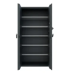 Armoire forte haute - classe B - 2 portes - 820 litres - serrure mécanique à combinaison à brouillage automatique