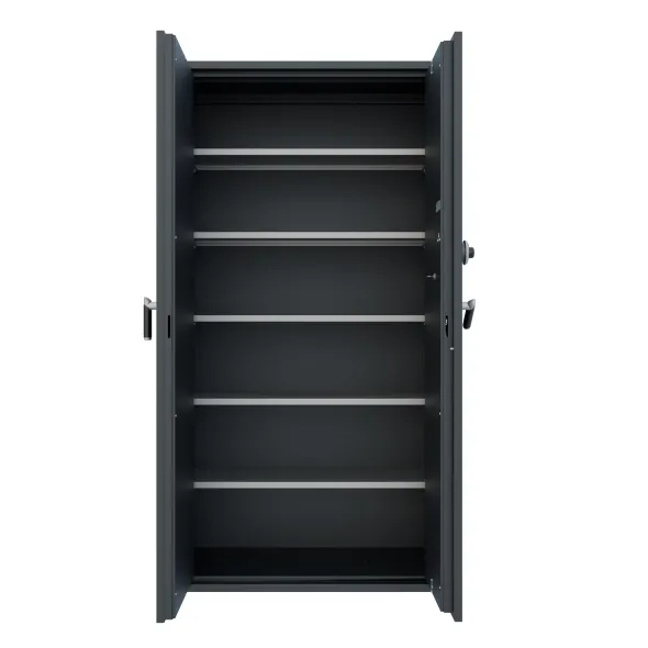 Armoire forte haute - classe B - 2 portes - 820 litres - serrure mécanique à combinaison à brouillage automatique