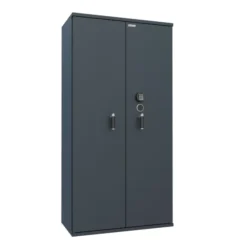 Armoire forte haute Enigma - 2 portes - 820 litres - serrure à clé et combinaison électronique
