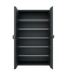 Armoire forte haute Enigma - 2 portes - 976 litres - serrure à clé et combinaison mécanique 3 compteurs