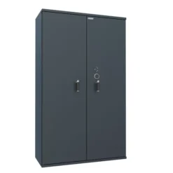 Armoire forte haute Enigma - 2 portes - 976 litres - serrure à clé et combinaison mécanique 3 compteurs