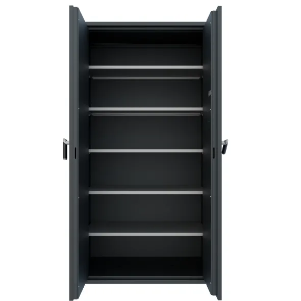 Armoire forte haute grande profondeur classe C - 2 portes - 1 100 l - serrure à brouillage manuel - pour support papier