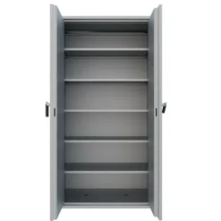 Armoire forte haute grande profondeur - 2 portes - 1 100 l - serrure électronique - pour support papier