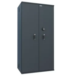 Armoire forte haute grande profondeur - 2 portes - 1 100 l - serrure électronique - informatique