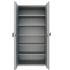 Armoire forte haute grande profondeur - 2 portes - 1 100 l - serrure électronique - informatique
