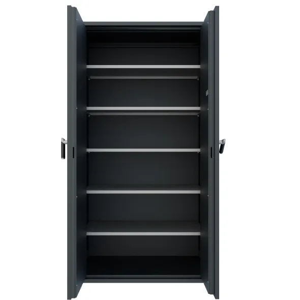 Armoire forte haute grande profondeur - 2 portes - 1 100 l - serrure électronique - informatique