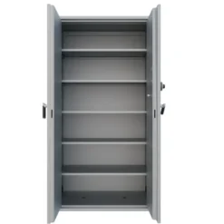 Armoire forte haute grande profondeur classe B - 2 portes - 1 100 l - serrure à brouillage automatique - informatique