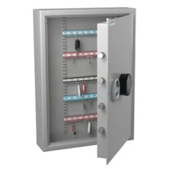 Armoire forte pour clés - 100 crochets - serrure à combinaison électronique