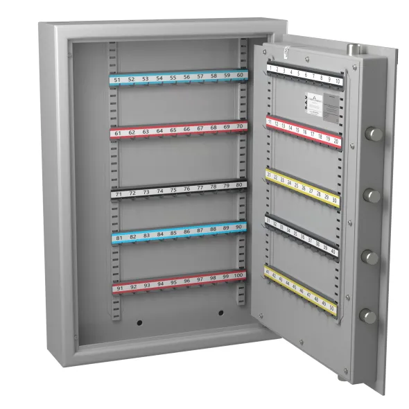 Armoire forte pour clés - 100 crochets - serrure à combinaison électronique