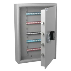 Armoire forte pour clés - 100 crochets - serrure à combinaison électronique