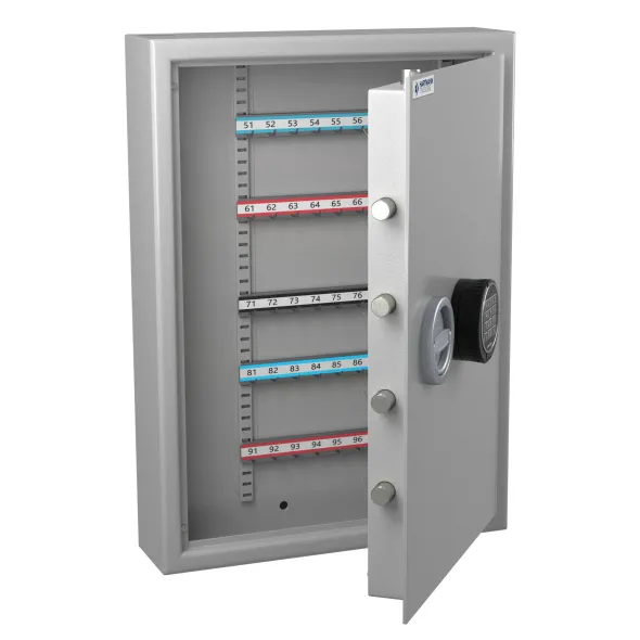 Armoire forte pour clés - 100 crochets - serrure à combinaison électronique