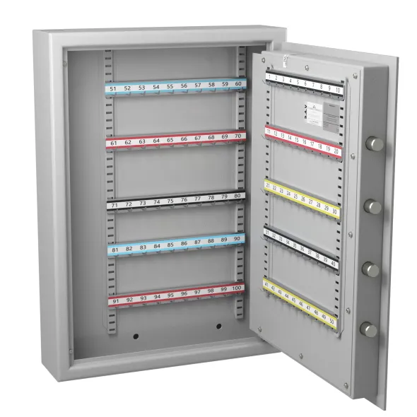 Armoire forte pour clés - 100 crochets - serrure à combinaison mécanique silencieuse