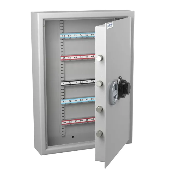 Armoire forte pour clés - 100 crochets - serrure à combinaison mécanique silencieuse