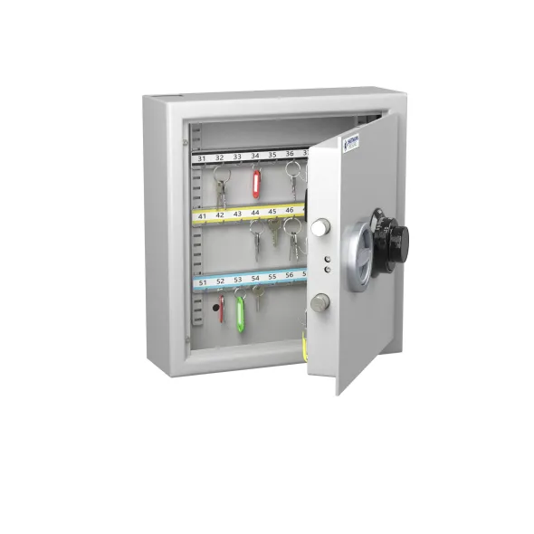 Armoire forte pour clés - 60 crochets - serrure à combinaison mécanique silencieuse