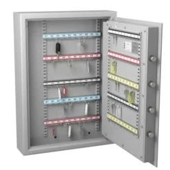 Armoire forte pour clés - 100 crochets - serrure à clé