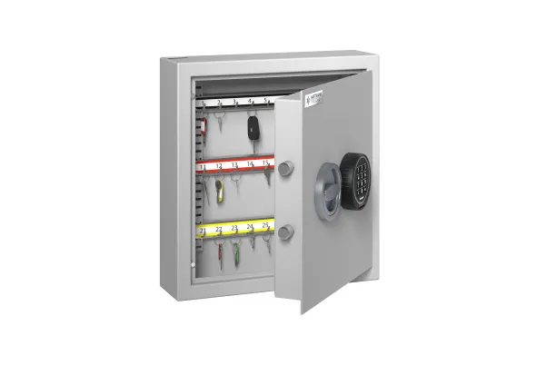 Armoire forte pour clés - 30 crochets - serrure à combinaison électronique