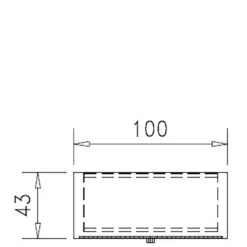 Armoire métallique Epure - h. 133 x l. 100 cm - 3 tablettes - fermeture rideaux