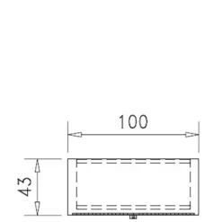 Armoire métallique Epure - h. 198 x l. 100 cm - 4 tablettes - fermeture rideaux