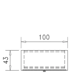 Armoire métallique Epure - h. 103 x l. 100 cm - 2 tablettes - fermeture rideaux