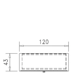 Armoire métallique Epure - h. 133 x l. 120 cm - 3 tablettes - fermeture rideaux