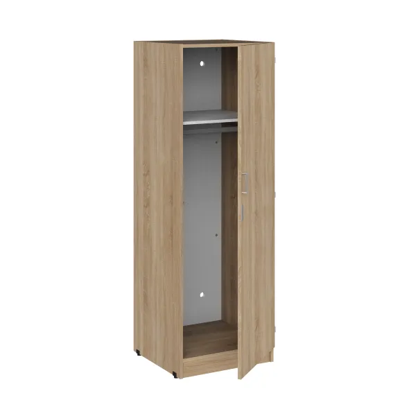 Armoire 1 porte - Kumyos - l. 60 x h. 180 x pr. 59 cm - penderie