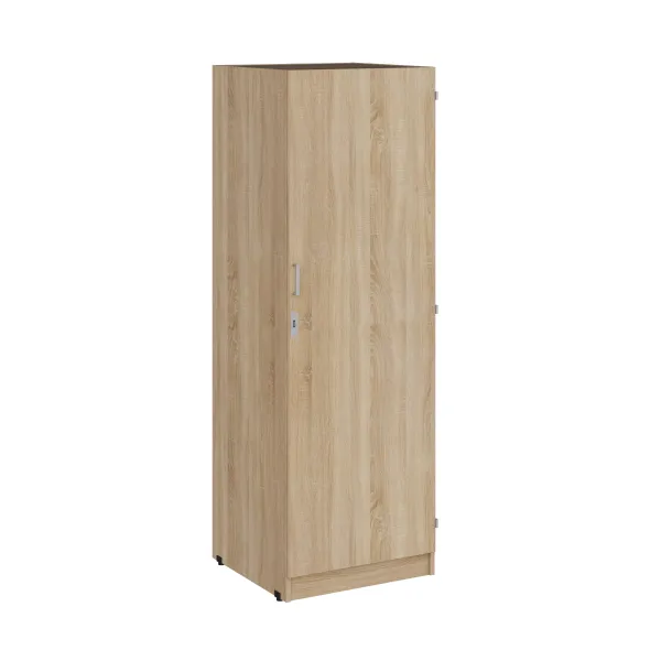 Armoire 1 porte - Kumyos - l. 60 x h. 180 x pr. 59 cm - penderie