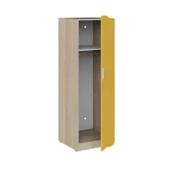 Armoire 1 porte - Odéos - l. l. 59,4 x h. 184,8 x pr. 59 cm - tout penderie