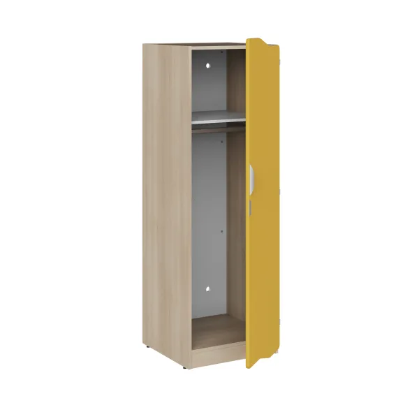 Armoire 1 porte - Odéos - l. l. 59,4 x h. 184,8 x pr. 59 cm - tout penderie