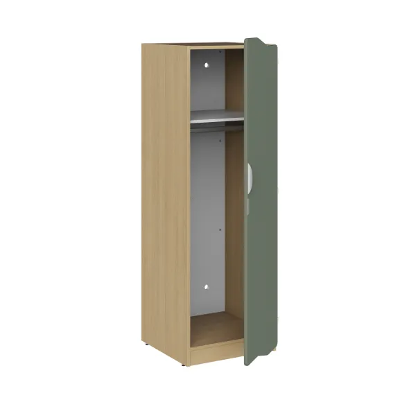 Armoire 1 porte - Odéos - l. l. 59,4 x h. 184,8 x pr. 59 cm - tout penderie