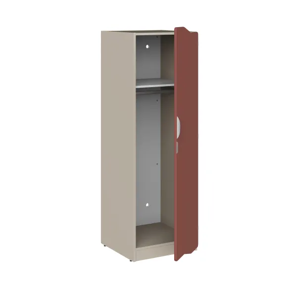 Armoire 1 porte - Odéos - l. l. 59,4 x h. 184,8 x pr. 59 cm - tout penderie
