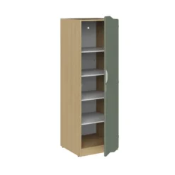 Armoire 1 porte - Odéos - l. 59,4 x h. 184,8 x pr. 59 cm - tout lingère