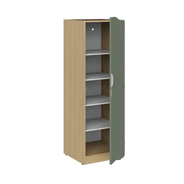Armoire 1 porte - Odéos - l. 59,4 x h. 184,8 x pr. 59 cm - tout lingère