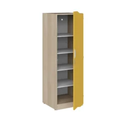 Armoire 1 porte - Odéos - l. 59,4 x h. 184,8 x pr. 59 cm - tout lingère
