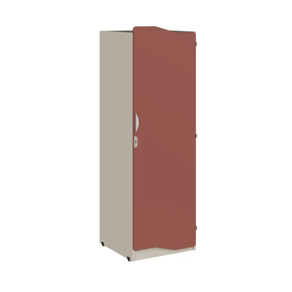 Armoire 1 porte - Odéos - l. 59,4 x h. 184,8 x pr. 59 cm - tout lingère