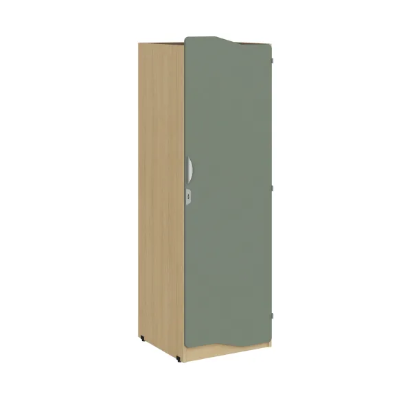 Armoire 1 porte - Odéos - l. 59,4 x h. 184,8 x pr. 59 cm - tout lingère