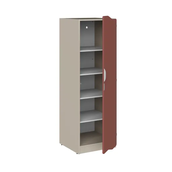 Armoire 1 porte - Odéos - l. 59,4 x h. 184,8 x pr. 59 cm - tout lingère