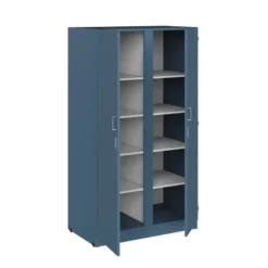 Armoire 2 portes - Kumyos - l. 100,6 x h. 180 x pr. 59 cm - lingère