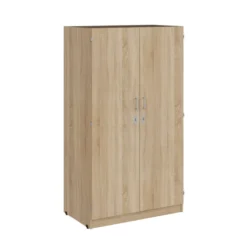 Armoire 2 portes - Kumyos - l. 100,6 x h. 180 x pr. 59 cm - lingère