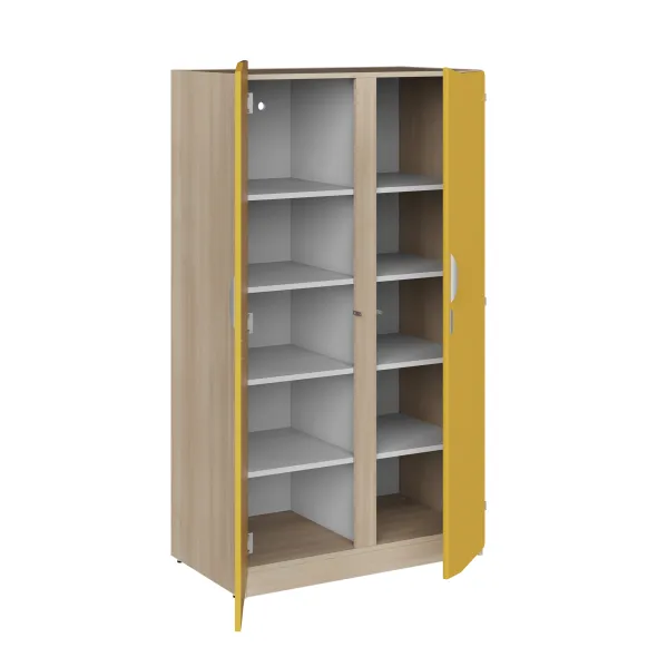 Armoire 2 portes - Odéos - l. 100 x h. 184,8 x pr. 59 cm - tout lingère