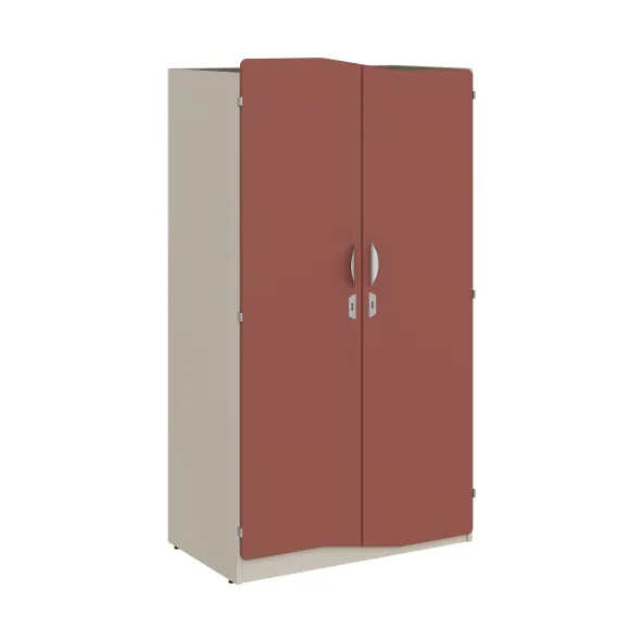 Armoire 2 portes - Odéos - l. 100 x h. 184,8 x pr. 59 cm - tout lingère