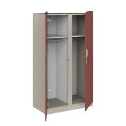 Armoire 2 portes - Odéos - l. 100 x h. 184,8 x pr. 59 cm - tout penderie