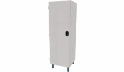 Armoire 1 porte - Square - l. 60 x h. 185,2 x pr. 59 cm - penderie