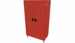 Armoire 2 portes - Square - l. 100 x h. 185,2 x pr. 59 cm - penderie